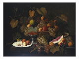 Still Life with Fruit, 1852 Giclee Print by Severin Roesen