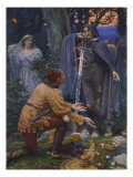 Bertuccio's Bride, 1845 Giclée-tryk af Edward Robert Hughes