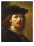 Portrait of Rembrandt, Half Length Giclee Print by Govaert Flinck