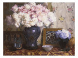 Peonies Giclee Print by Mary E. Wheeler