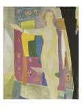Composition with Figures reproduction procédé giclée par Arthur Bowen Davies
