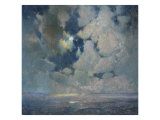 The Ocean at Sunrise Giclee Print by Soren Emil Carlsen