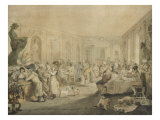 Very's Restaurant in the Palais Royal, Paris, 1803 Giclee Print by John Nixon