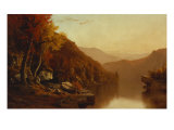 Shawanagunk Mountains, Autumn, 1863 Impressão giclée por Jervis Mcentee Shawanagunk Mountains, Autumn, 1863 Impressão giclée por Jervis Mcentee