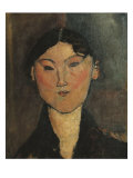 Portrait of a Woman, Tete de Femme, c.1915 Giclee Print by Amedeo Modigliani Portrait of a Woman, Tete de Femme, c.1915 Giclee Print by Amedeo Modigliani