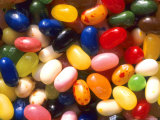 Close Up Jelly Beans Carbohydrate Sweets Photographic Print