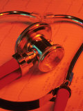 Still Life Stethoscope Sound Detection Device Photographic Print