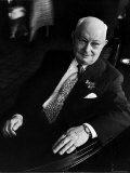 Retired Banker Francis C. Feger, Member of Brooklyn Grand Jury Premium Photographic Print by Lisa Larsen