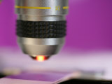 Microscope Objective Lens Stage Optical Slide Photographic Print