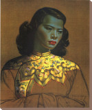 Chinese Girl Reproducción en lienzo de la lámina por Vladimir Tretchikoff