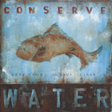 Conserve Water Poster af Wani Pasion Conserve Water Poster af Wani Pasion