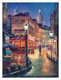 Nachtspaziergang Poster von Sung Kim