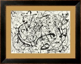 No. 14 (Gray) Prints by Jackson Pollock