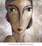 Rostro De Mujer Prints by Didier Lourenco