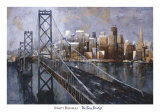 The Bay Bridge Affiches par Marti Bofarull