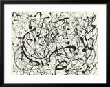 No. 14 (Gray) Prints by Jackson Pollock