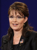 Sarah Palin, Vice Presidential Debate 2008, Oxford, MS Fotografisk tryk Sarah Palin, Vice Presidential Debate 2008, Oxford, MS Fotografisk tryk