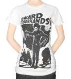 Women's: Edward Scissorhands - Retro Poster T-skjorter Women's: Edward Scissorhands - Retro Poster T-skjorter