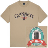 Guinness - Distressed 1759 Dublin Logo Camisa