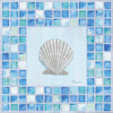 Mosaic Scallop Pósters por Paul Brent