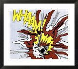 Whaam ! (panneau 2 sur 2) Posters par Roy Lichtenstein