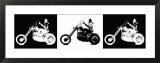 Black Hog, White Hog Print