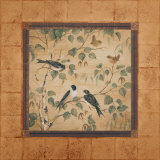 Outdoor Aviary I Poster by Pamela Gladding