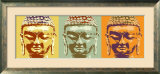 Three Fold Buddha  Posters