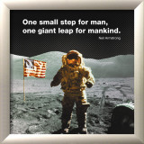 Moon Walk Poster