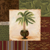 Potted Palm I Prints by Pamela Desgrosellier
