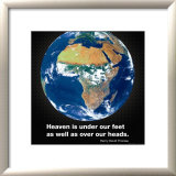 Hemel en aarde Posters