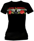 Juniors: Guns N Roses - Roses & Pistols T-shirts
