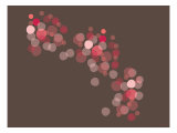 Brown Red Float Posters par Avalisa 