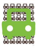 Green Auto Affiche par Avalisa 