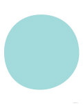 Seagreen Circle Poster von Avalisa 