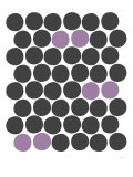 Purple Dots Póster por Avalisa Purple Dots Póster por Avalisa