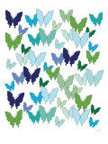 Cool Butterfly Pattern Posters par Avalisa 