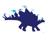 Blue Spike Posters by Avalisa 