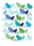 Cool Chick Pattern Poster par Avalisa 