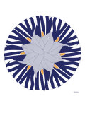 Blue Lilly Hat Poster par Avalisa 