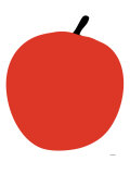 Red Apple Posters by Avalisa 