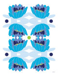 Blue Lotus Posters par Avalisa 