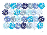 Blue Park Poster by Avalisa 