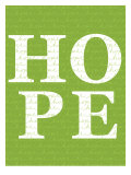 Green Hope Prints by Avalisa 