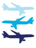 Blue Planes Posters par Avalisa 