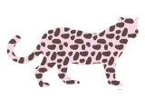 Pink Jaguar Affiche par Avalisa 