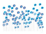 Blue Wildflowers Posters by Avalisa 