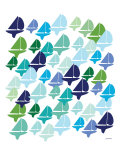 Cool Fleet Affiche par Avalisa 