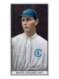 Chicago, IL, Chicago Cubs, Victor Saier, Baseball Card Art