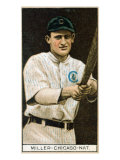 Chicago, IL, Chicago Cubs, Ward Miller, Baseball Card Posters